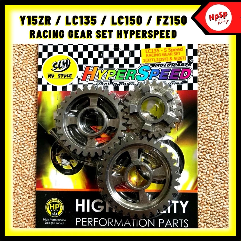 Gear ratio gir rasio jupiter mx new hpsp racing malaysia.