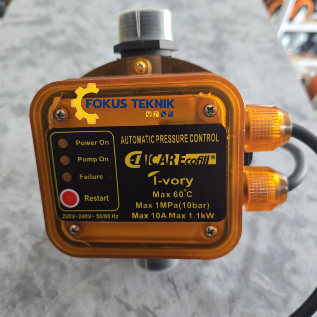 APC Otomatis Pressure Control I-Vory Icar Ecofill Pompa Stabil