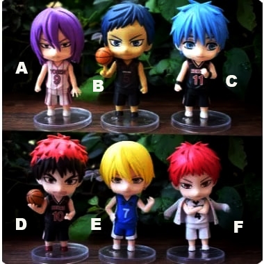 Action Figure Anime Kuroko No Basket Kuroko's Basketball 10 cm