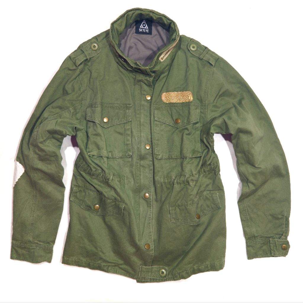Parka Skyeye Military Hijau Army