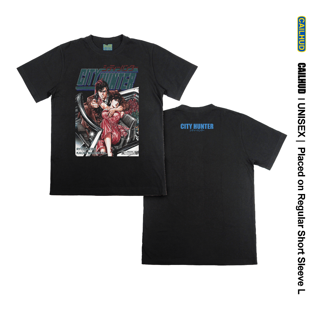CAILHUD City Hunter Anime Kaos Distro - CD0002F1 CITY HUNTER
