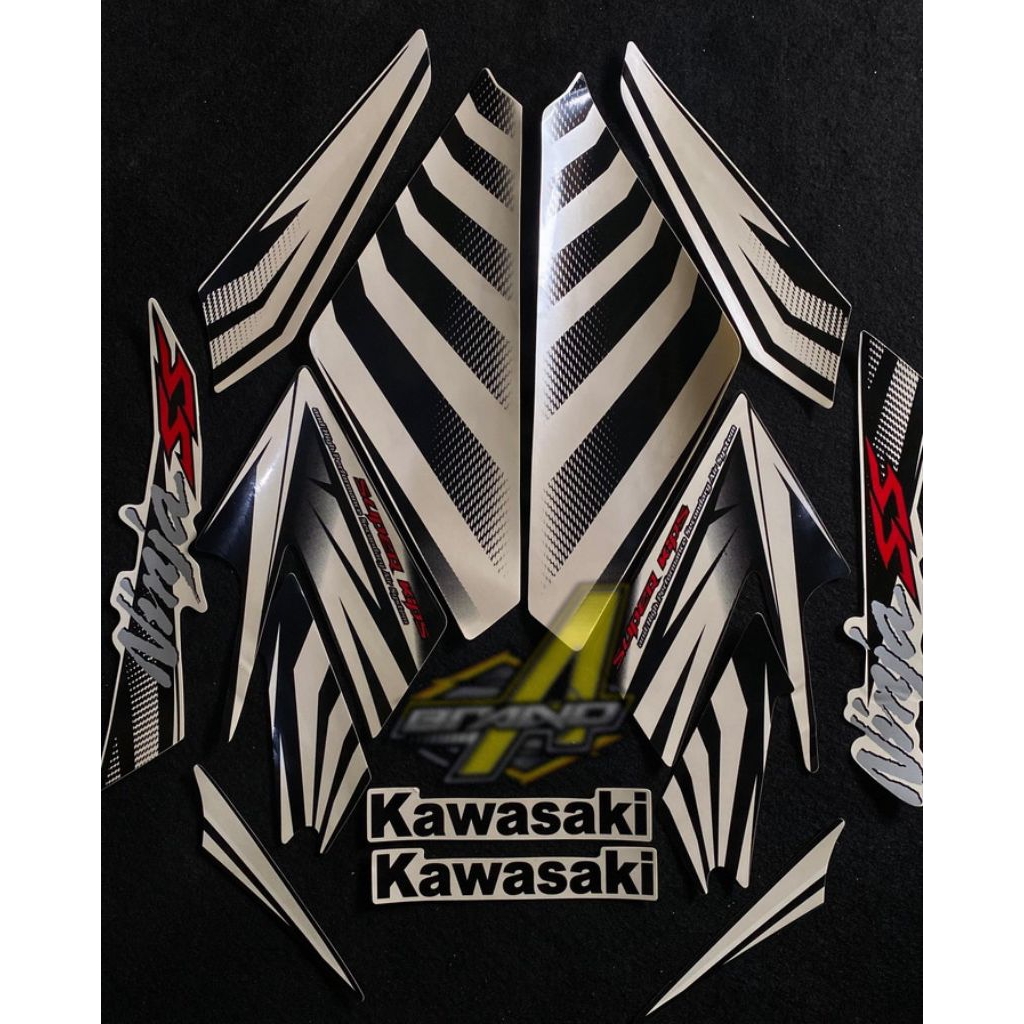 Ninja SS 2014 Zebra putih SETRIPING NINJA SS ZEBRA PUTIH