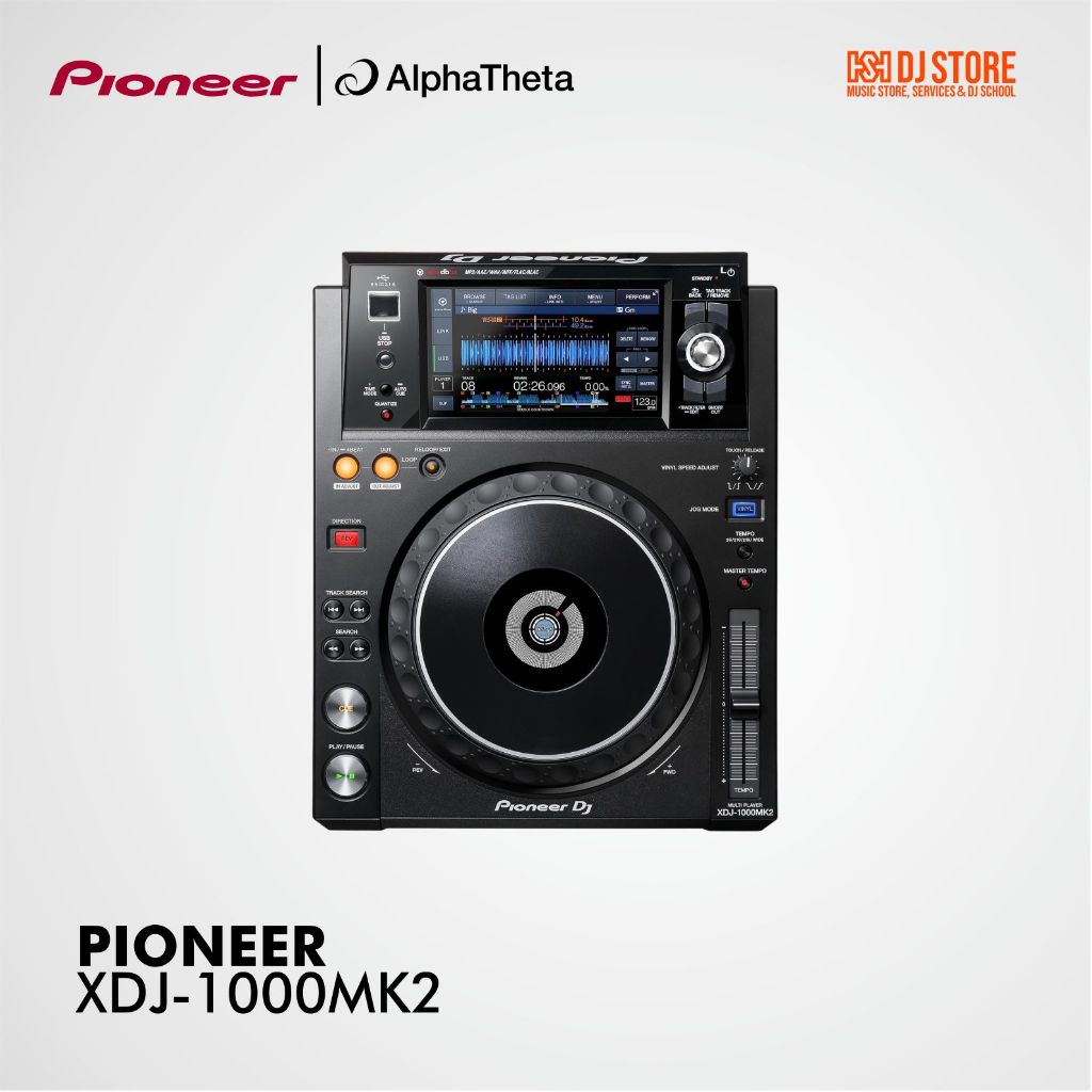Pioneer XDJ-1000MK2 | Alat DJ | Pioneer DJ by AlphaTheta