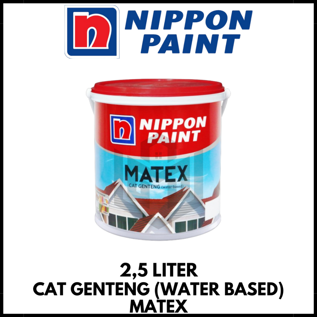 Cat Genteng Nippon Paint Matex Galon 2,5Liter