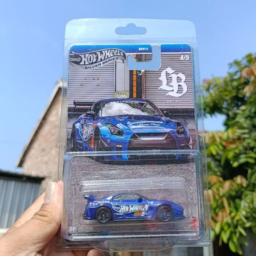 hotwheels nissan r35 GTR lbwk custom card
