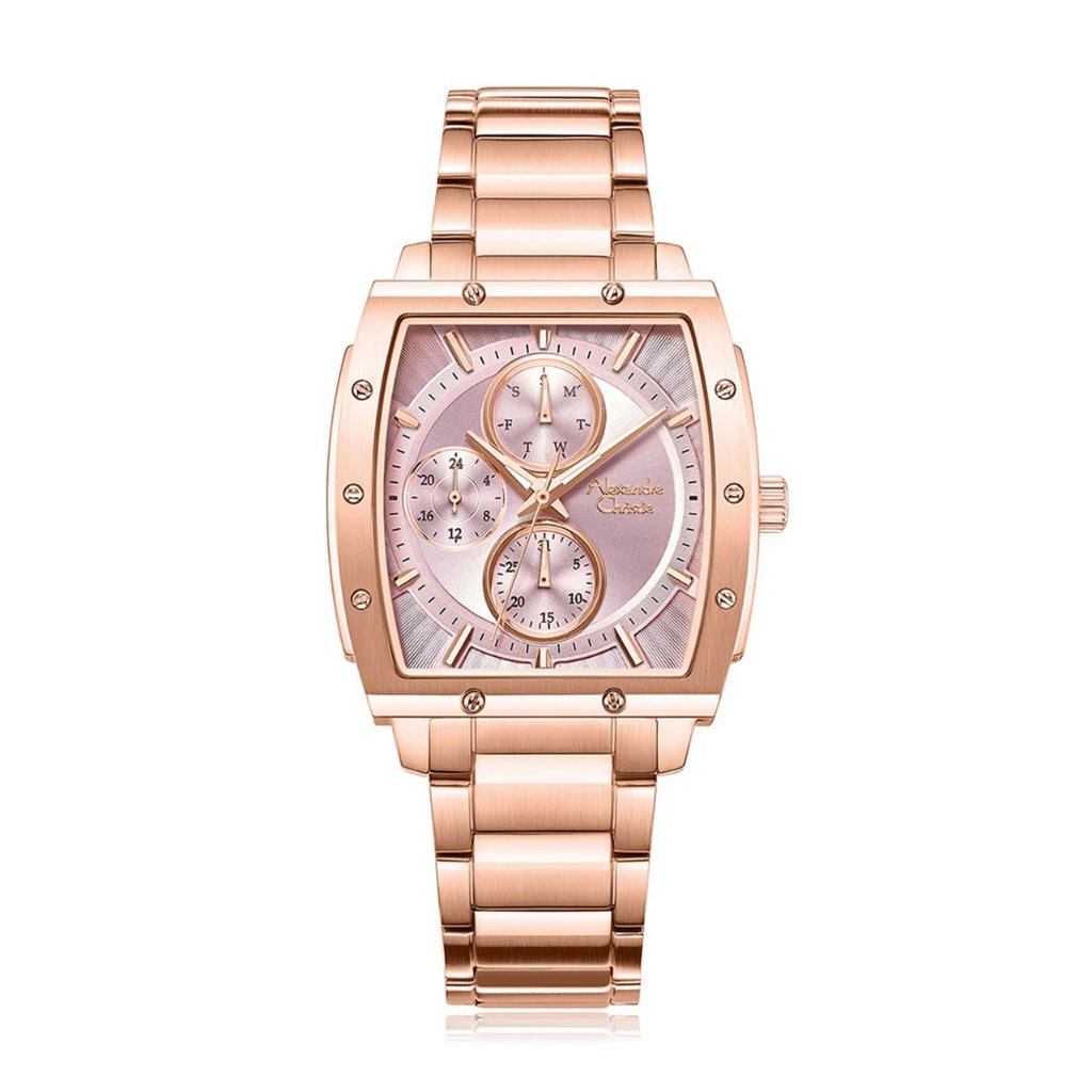 Jam Tangan Wanita Analog Alexandre Christie 6376BF AC6376 AC 6376 BF 6376 BFBRGPN Original Garansi R