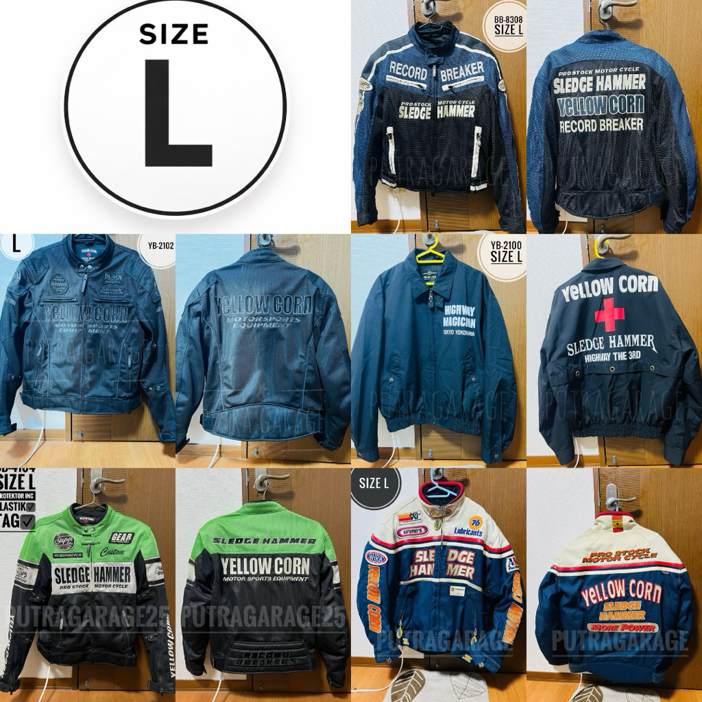 YELLOW CORN BB4104 GREEN/YB-2102 BLACK/YB-2100 BLACK SIZE L