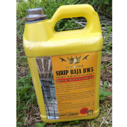 Sirip Raja BW5 Parfume Dinding Aroma Pemikat Walet Isi 5 Liter Anti Jamur Perangsang Walet