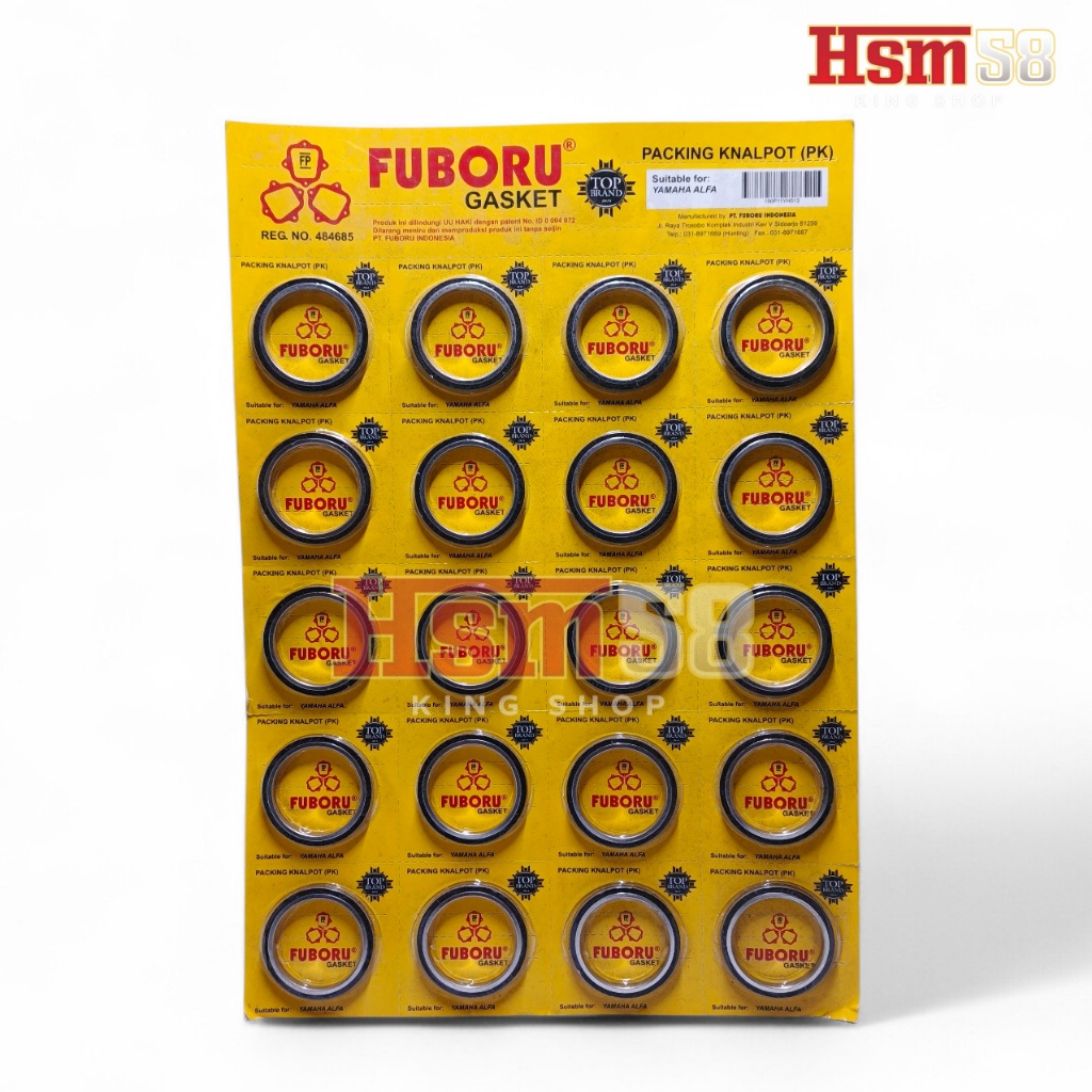 PAKING GASKET KNALPOT ASBES ALFA SIGMA CHAMP FUBORU