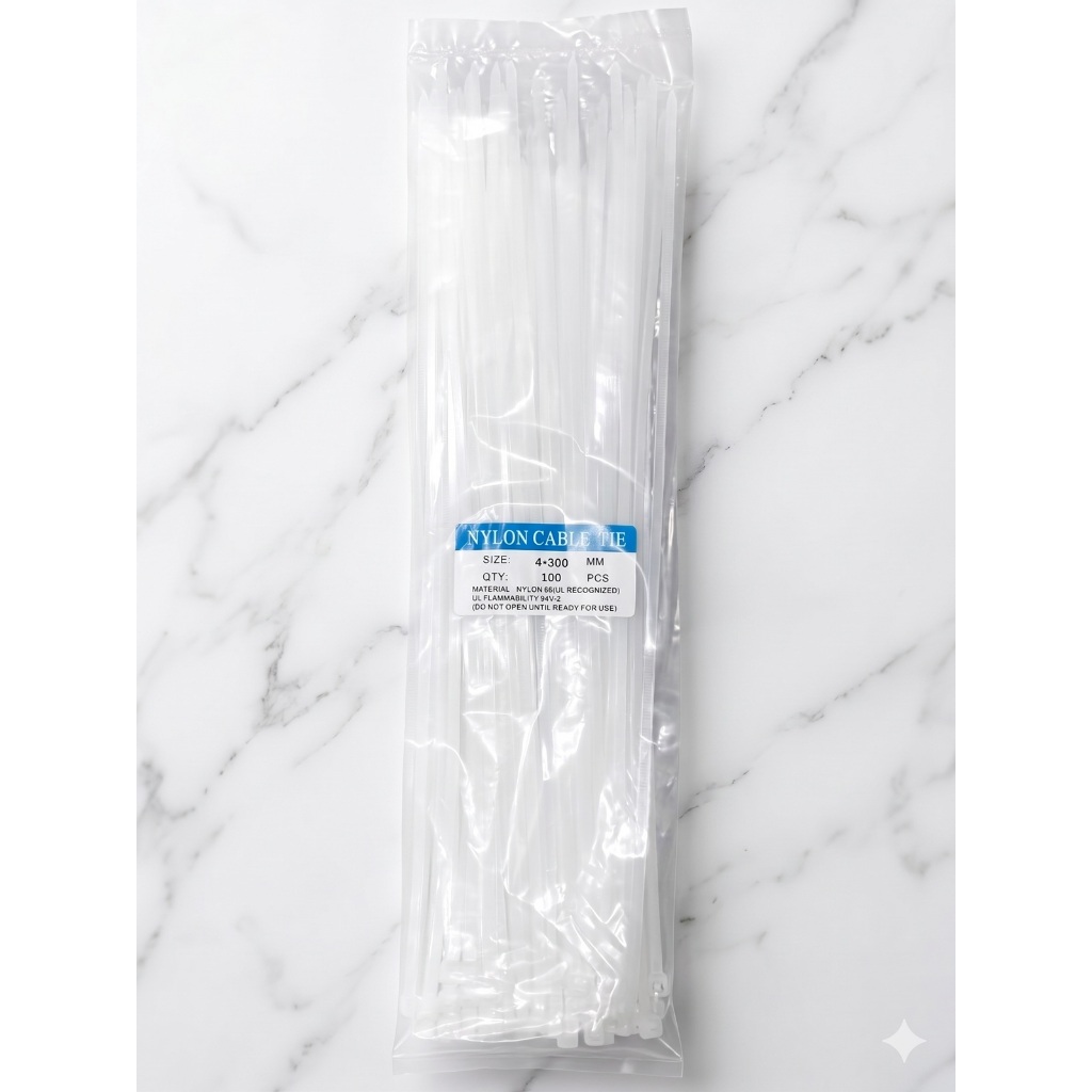 Kabel  ties Kabel tis Cable tie Klip 100 150 200 300 isi 100