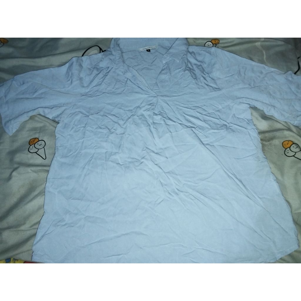 preloved blouse wanita, kemeja wanita, baju wanita Valino