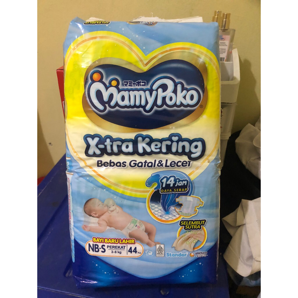 pampers mamypoko new born UKURAN S hu