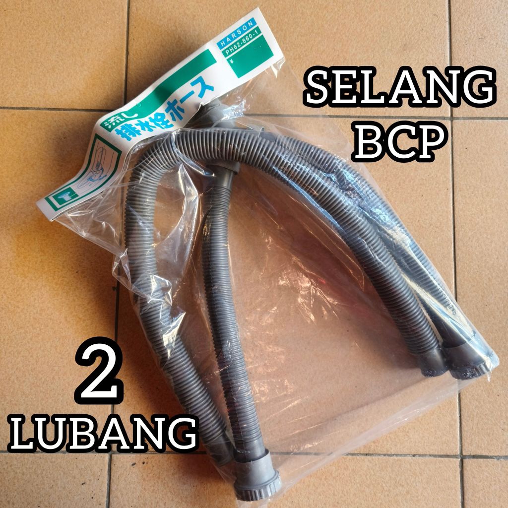 SELANG BAK CUCI PIRING BCP 2 LUBANG BUANGAN BAK WASTAFEL