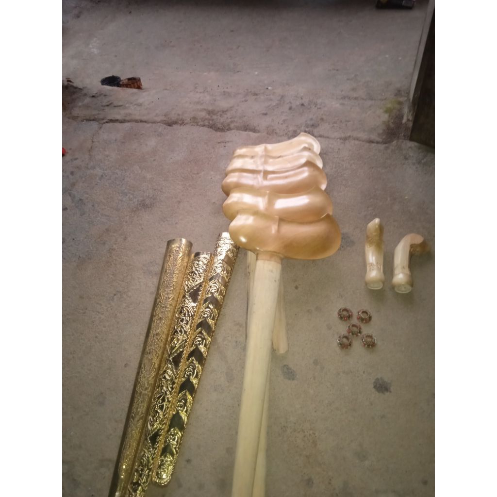 warangka Gayaman Solo kayu Cendana Jawa