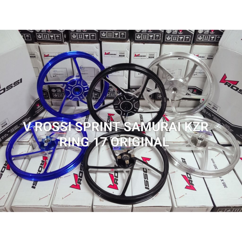 VELG/PELAK RACING V ROSSI RING 17 SPRINT SAMURAI KZR VARIO 125/150 OLD VARIO 125/150 NEW GEN2 BEAT K