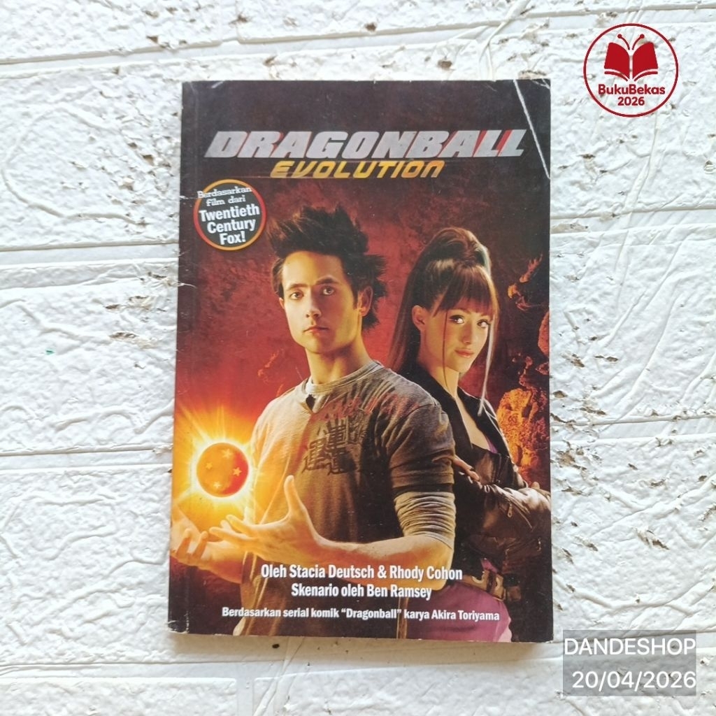 Dragon Ball Evolution - Novel Bekas Preloved