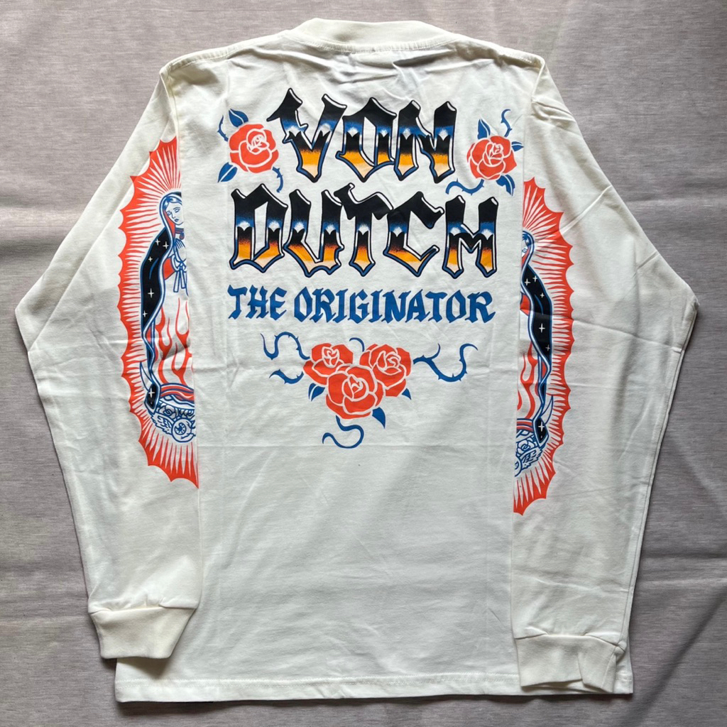 Long Sleeve Von Dutch White Maria