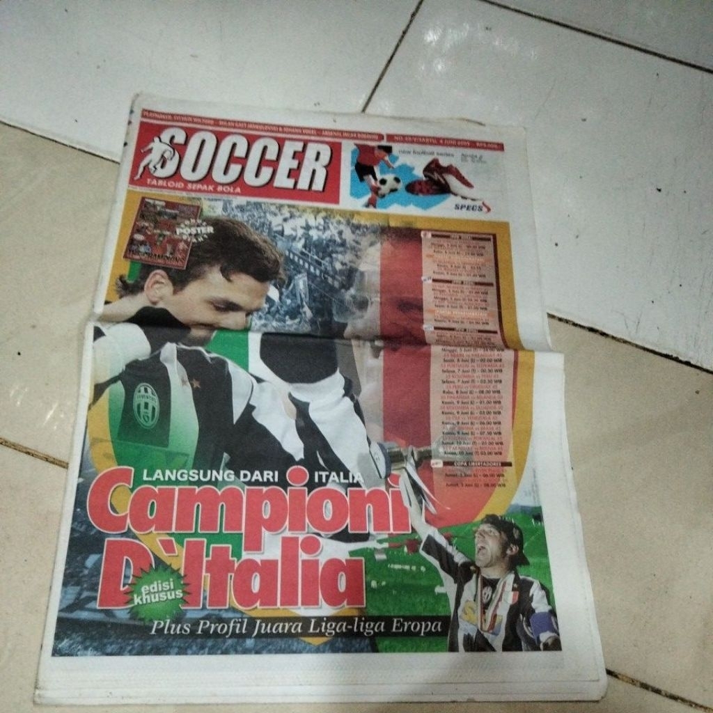 tabloid bola soccer no 49 tahun 2005