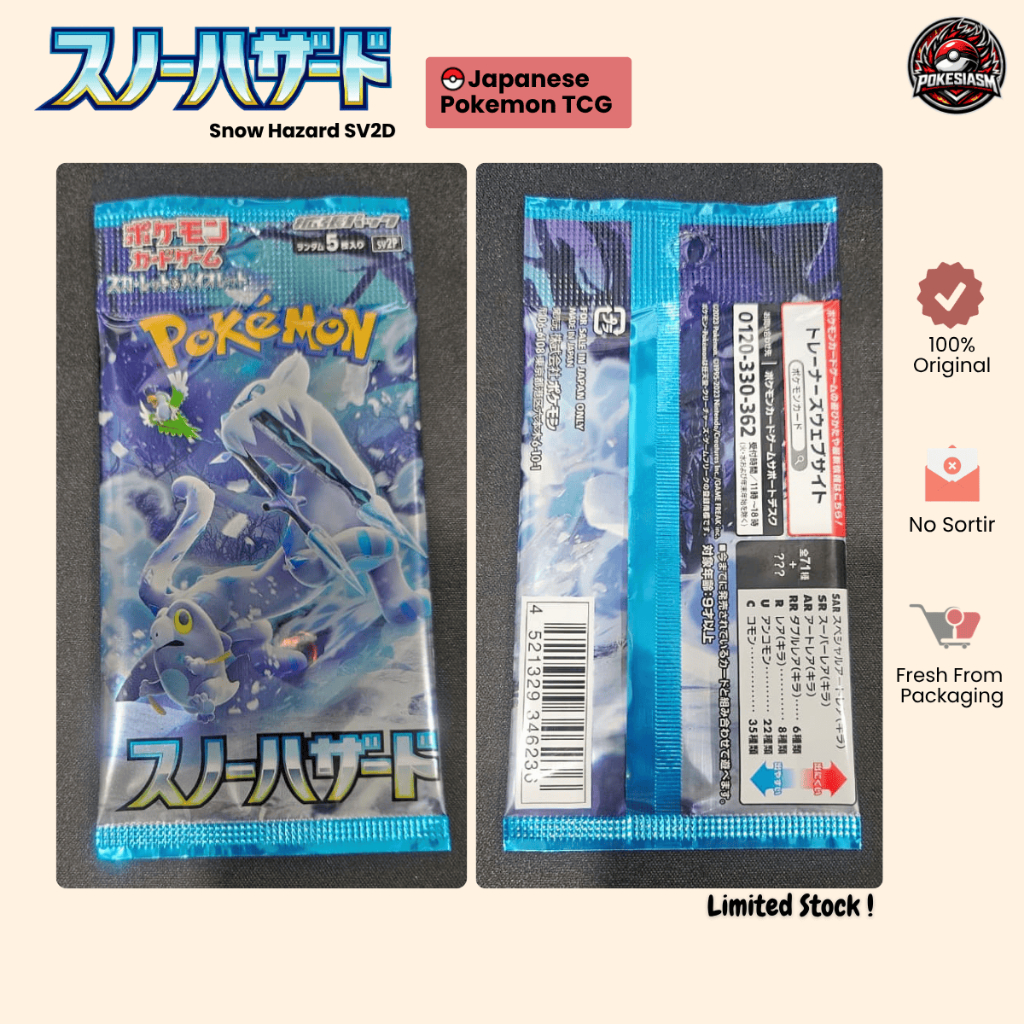Snow Hazard | Booster Pack | Pokemon Japanese  TCG -sv2d