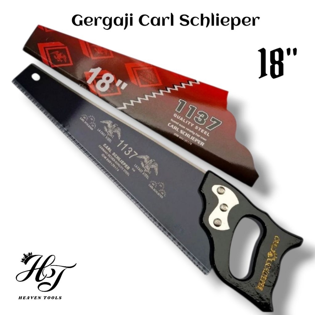 Gergaji Gorok Kayu Cap Mata 1137 Ukuran 18" | Gergaji Kayu Carl Schlieper Original