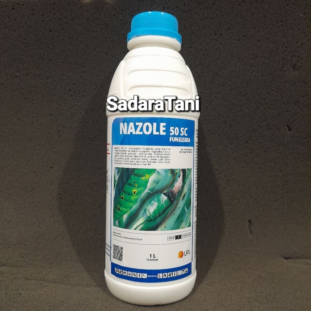 Fungisida NAZOLE 50SC 1LT Bahan aktif : Heksakonazol 50g/l