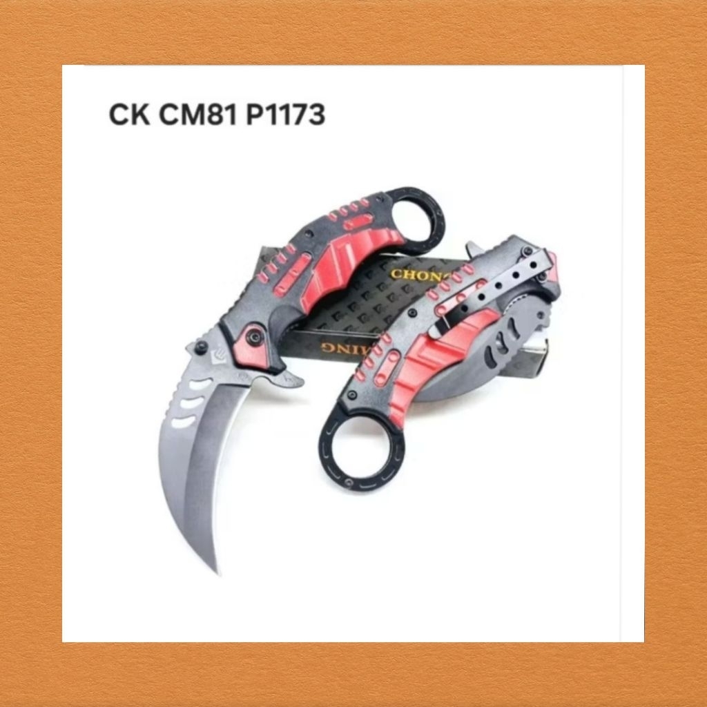 PS Kerambit Lipat CK CMB P1173 Survival Outdoor