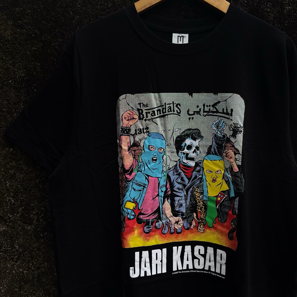 THE BRANDALS X SUKATANI - JARI KASAR TSHIRT BLACK