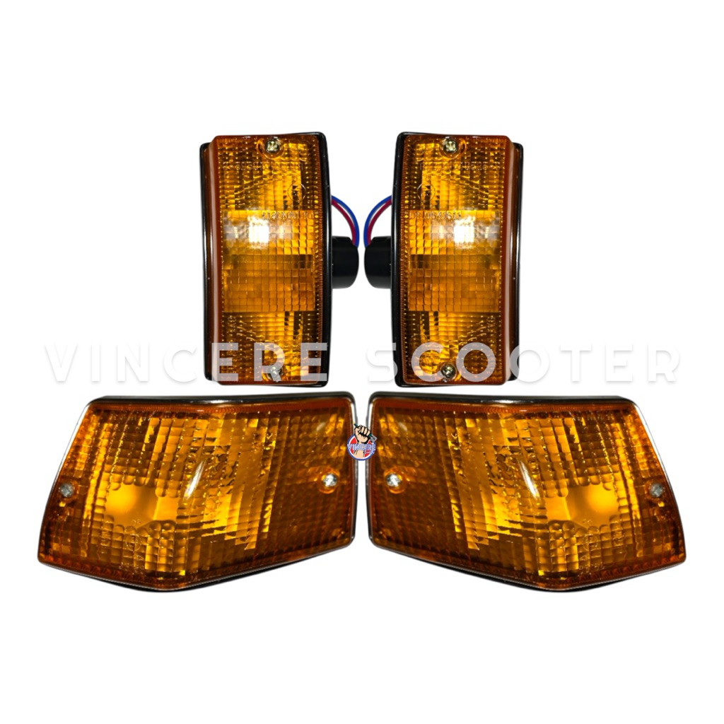 Lampu Sein Sen Riting Set Triom Vespa PX PS Strada