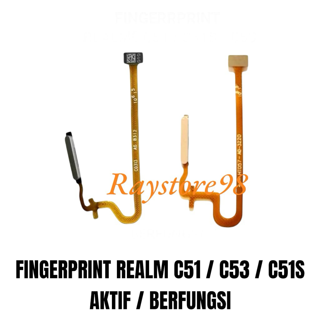 Fingerprint Realme C51 / C51S / C53 Sidik Jari Realmi C51 C53 C51S