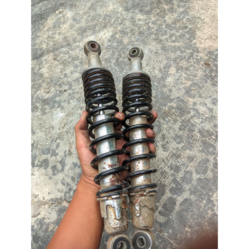 shock belakang Megapro Primus shock belakang Megapro lama original lepasan
