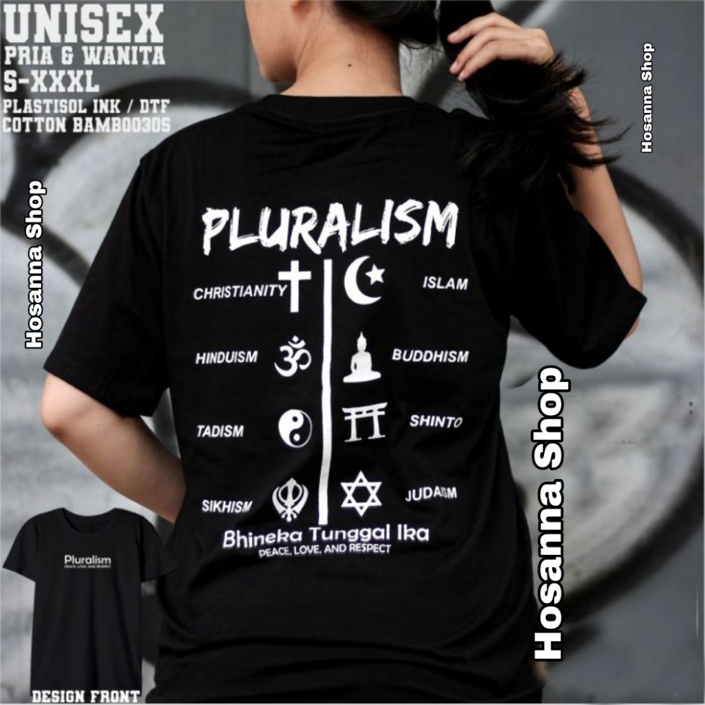 KAOS BHINEKA TUNGGAL IKA | HIGH QUALITY