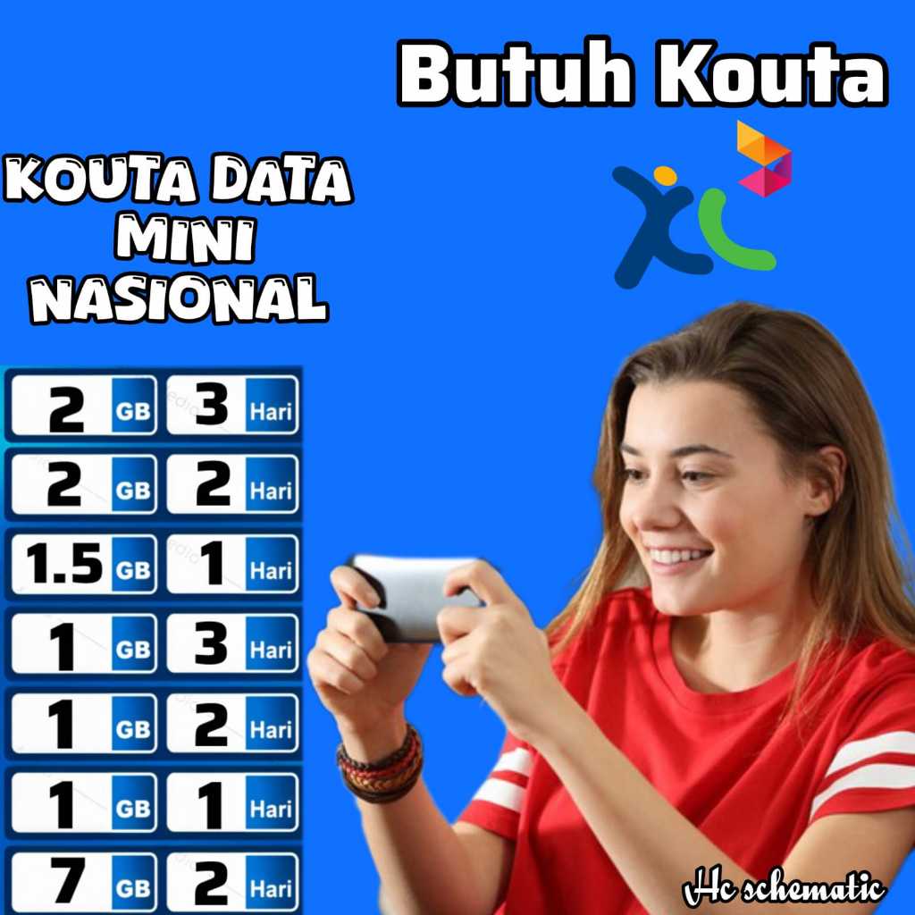 KOUTA DATA XL MINI NASIONAL