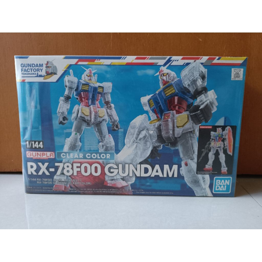 1/144 Gundam RX-78F00 Clear Color (Gundam Factory Yokohama) BANDAI