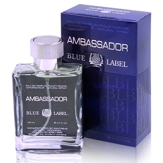 Ambassador Blue Label EDP Parfum Pria 120ml Sporty