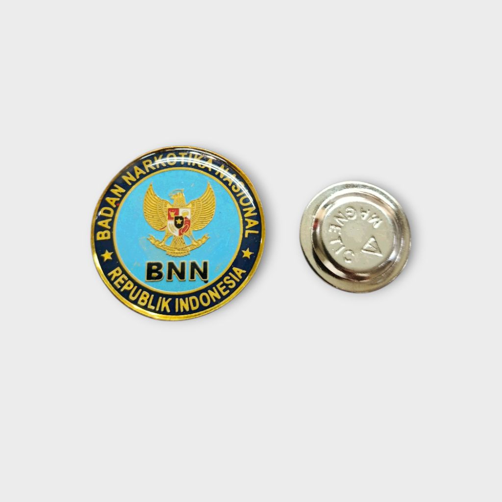 Pin BNN / Pin Badan Narkotika Nasional / Pin BNN Resin