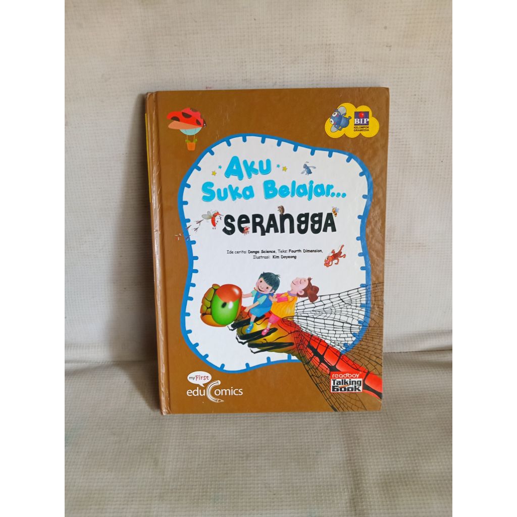 Aku Suka Belajar SERANGGA My First eduComics