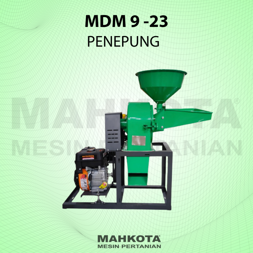 MAHKOTA MESIN PENEPUNG BIJI-BIJIAN SERBAGUNA MDM 9-23 KAPASITAS BESAR (GARANSI RESMI)