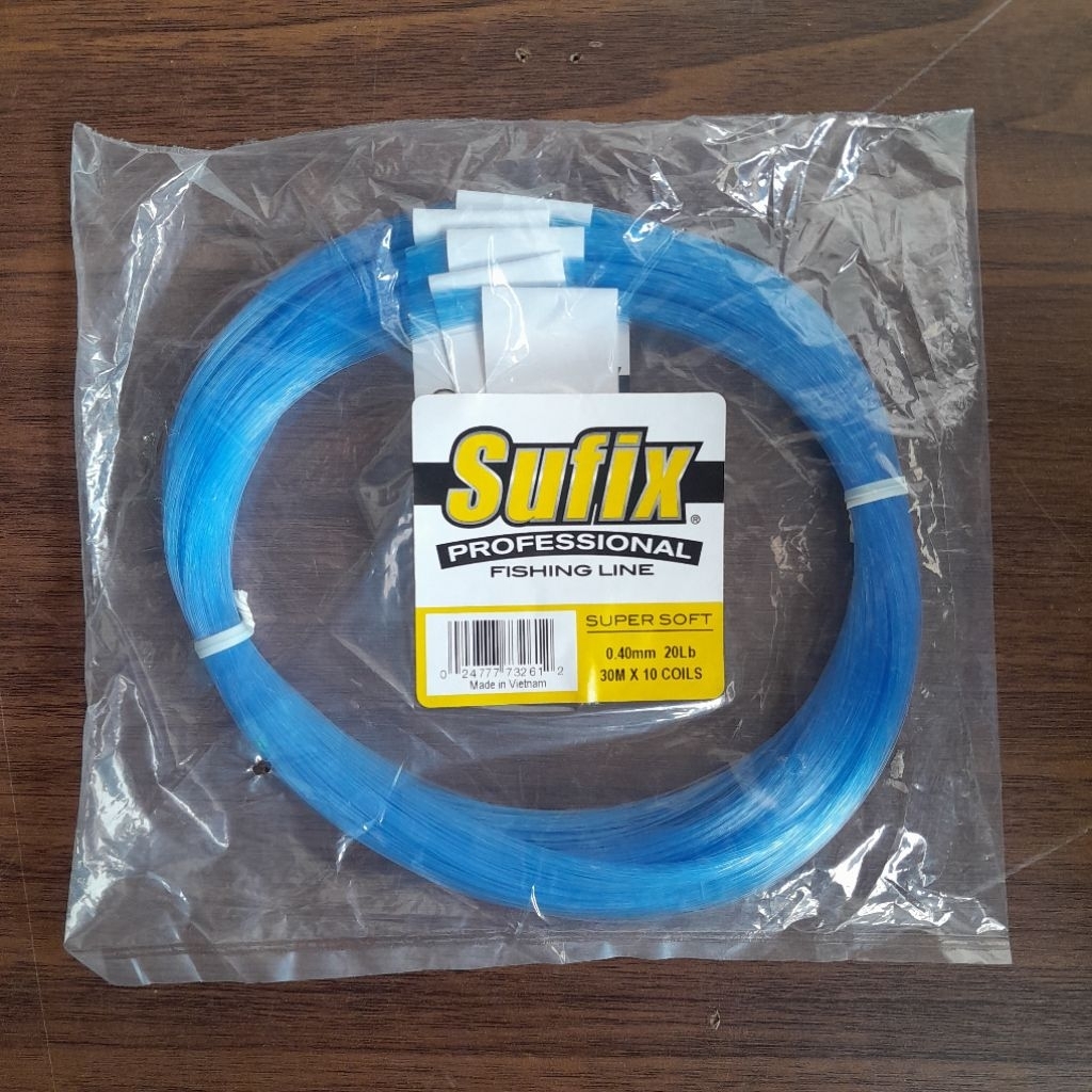 SENAR SUFIX SUPERSOFT 30X10M BIRU 20LB