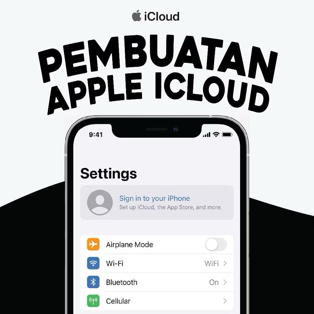 jasa buat id apple dan i cloud