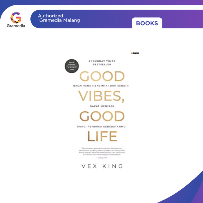 Gramedia Malang - Buku Good Vibes. Good Life