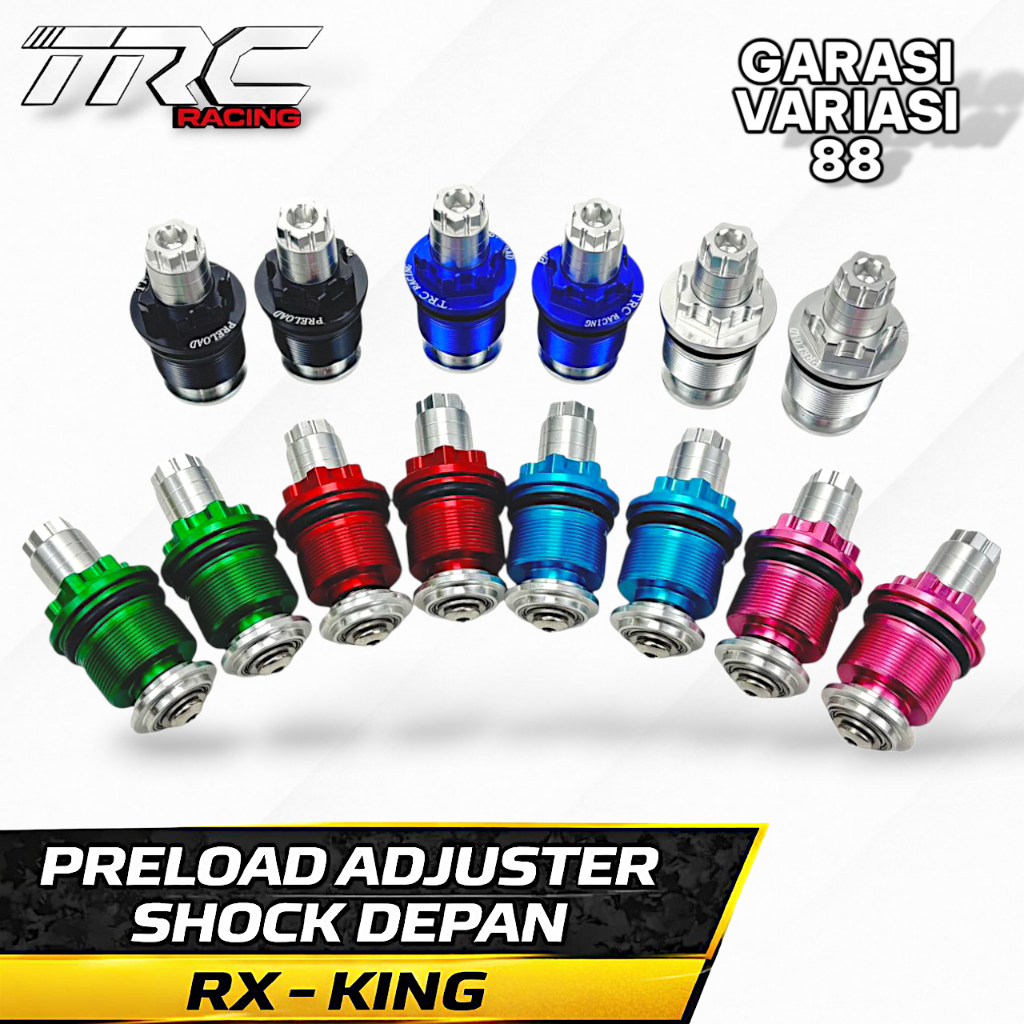 Preload Adjuster Shock Depan RX KING RXS RX Series Stelan Preload Fork Depan Motor RX King
