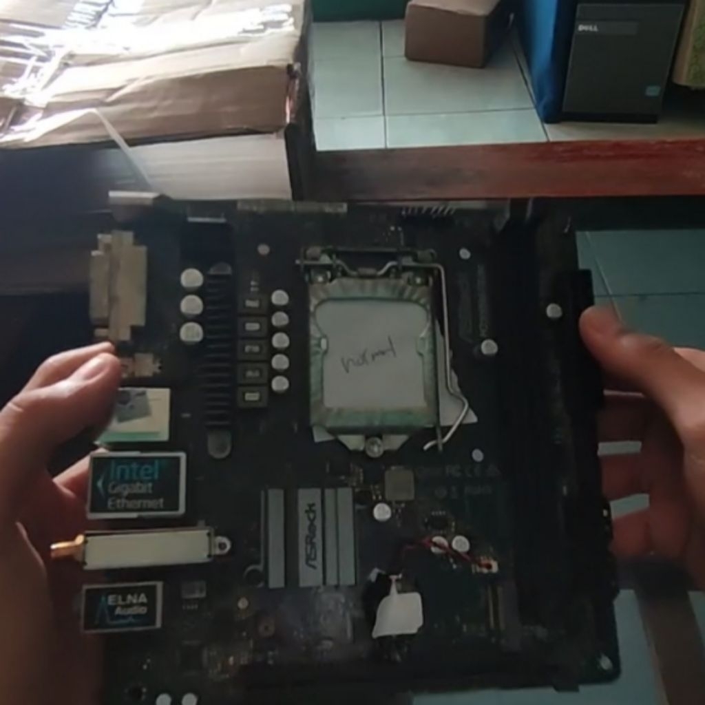 Paket Motherboard Mobo H310 Mini ITX LGA 1151