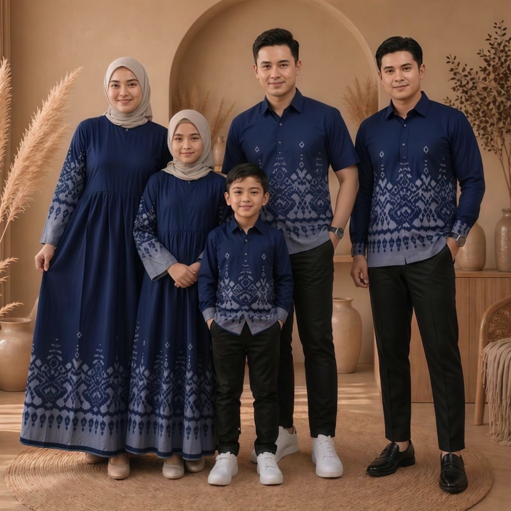 Baju Batik Couple Keluarga Batik Couple Keluarga Kondangan Premium Lebaran