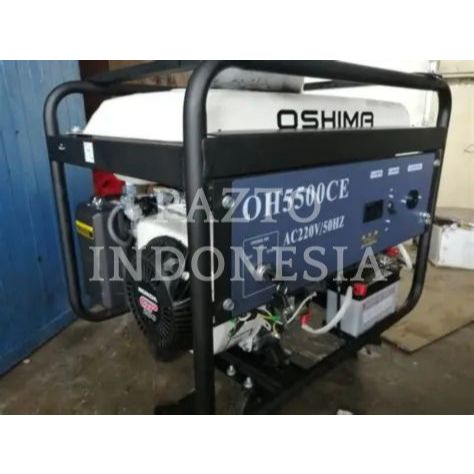 Honda Oshima Genset Generator Bensin 3000 2800 Watt Electric Starter Start OH 5500 CE OH5500CE ORIGI