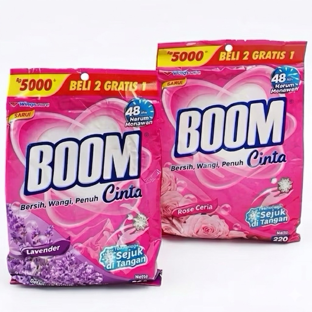 [UD.Rahayu] 220gr Sabun Boom / Sabun Cuci Boom / Sabun Cuci Murah / Deterjen Boom / Detergen Boom
