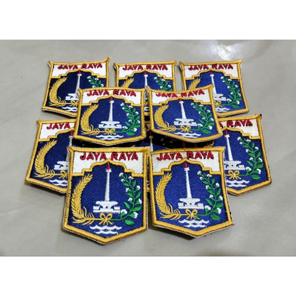 Bordir Timbul Kwarda / Logo Full Bordir