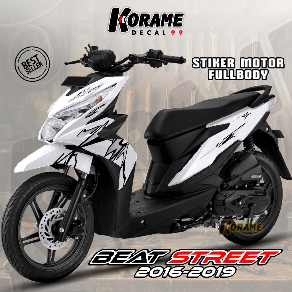 Decal Beat Street 2019 Fullbody - Stiker Variasi Motor Beat Street Old 2019 Model Surikeun Series
