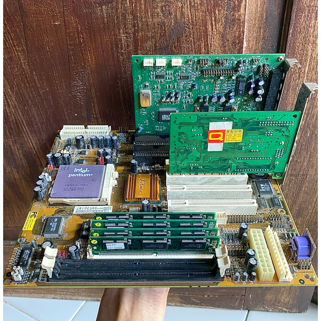 Mobo Set Jadul Hidup | Motherboard PC Jadul