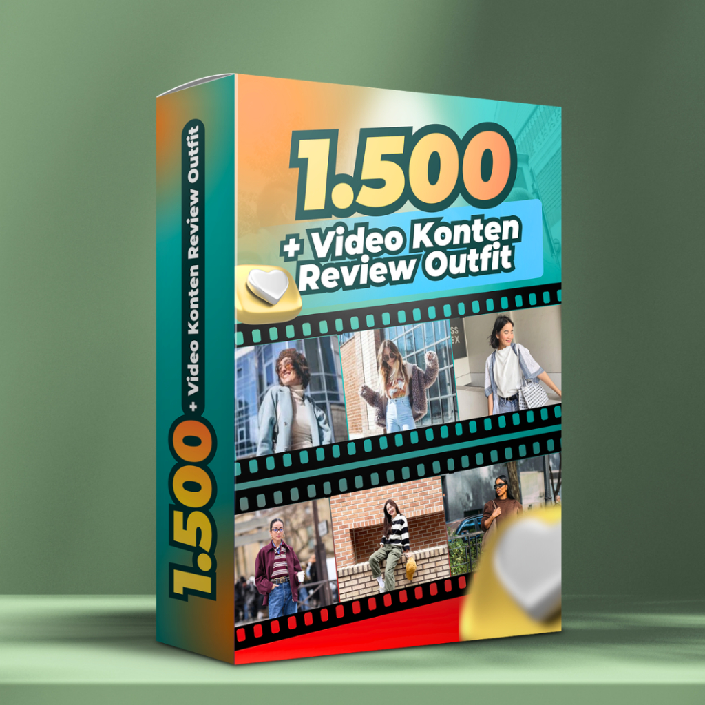 1500+ Video Konten Review Outfit Siap Upload (Auto FYP)