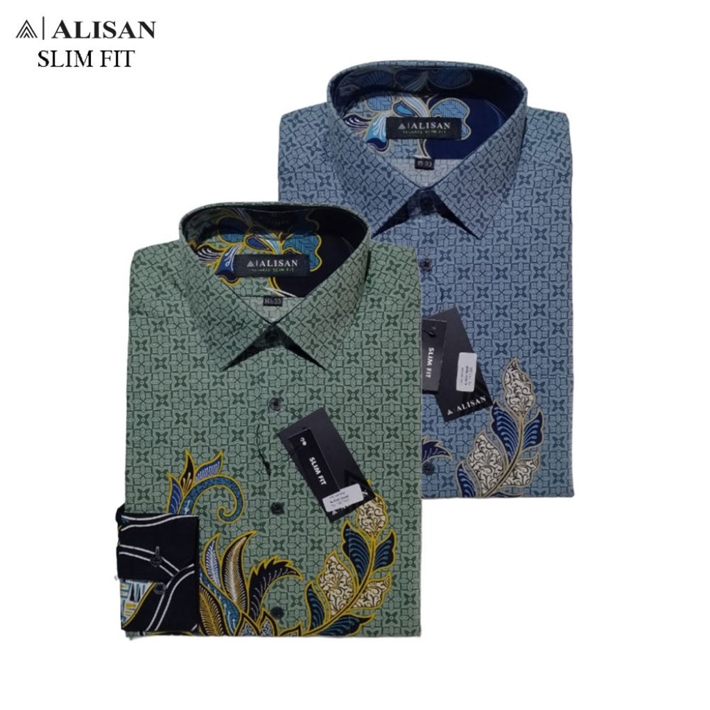KEMEJA ALISAN TANGAN PANJANG SLIMFIT ALISAN 00556